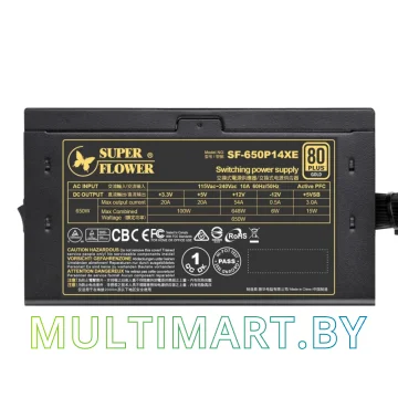 Блок питания Super Flower Legion GX Pro 650W (SF-650P14XE) картинка 2